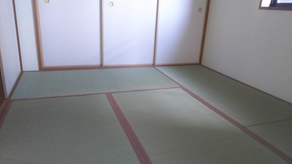 堺市南区の畳と襖の張替え
