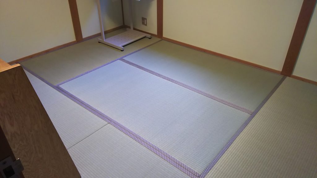 国産糸引の畳表