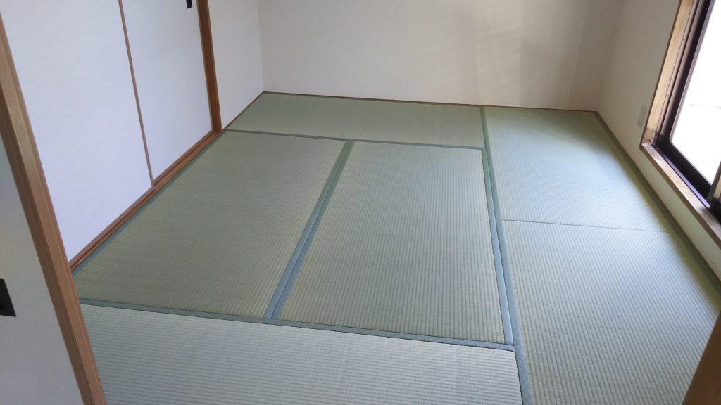 池田市のマンションの畳の張替えも承っています。