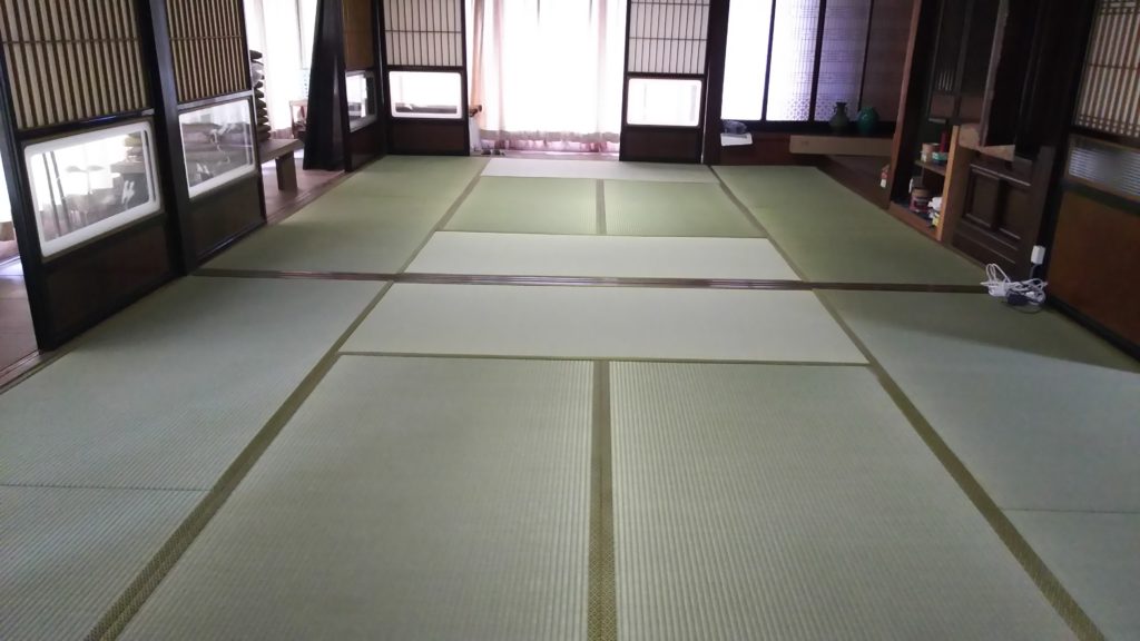 I様邸の畳と襖