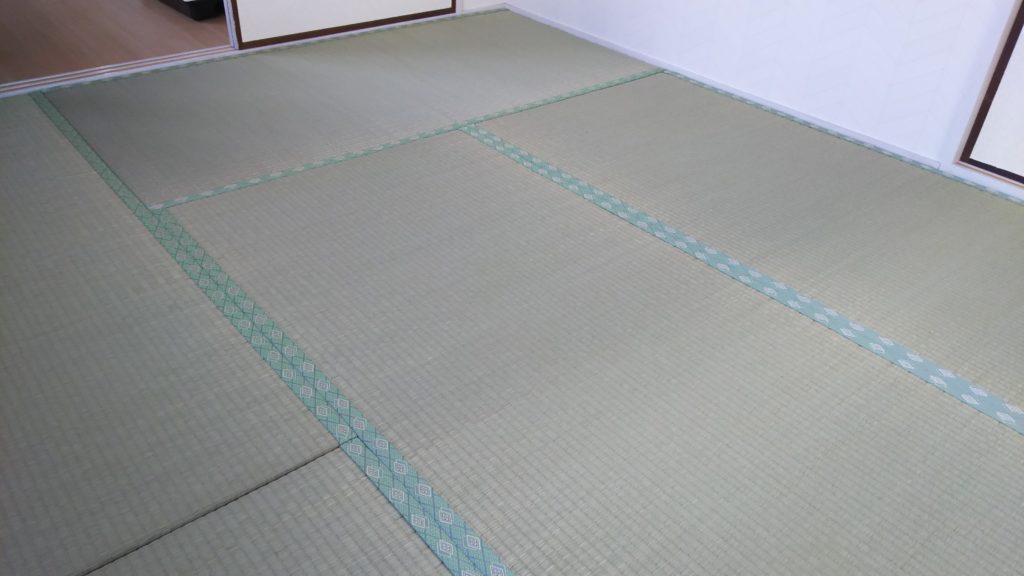 島本町の畳の張替えをさせていただきました。